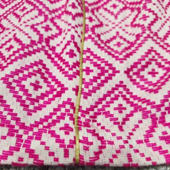 LALi girl's sleeveless shift tank pink gold white dress size 6 - Picture 5 of 10